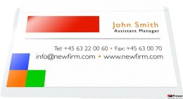 Kieszeń samop.z klapką 105x60 na wizytówki (10) P10168F