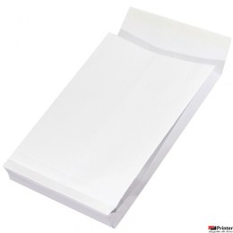 Koperty RBD z taśmą silikonową OFFICE PRODUCTS, HK, C4, 229x324mm, 130gsm, 250szt., białe