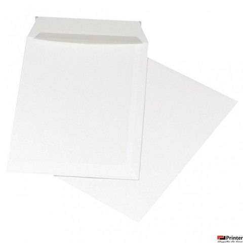 Koperty z taśmą silikonową OFFICE PRODUCTS, HK, C4, 229x324mm, 90gsm, 50szt., białe