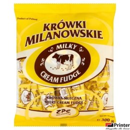 Krówki Milanowskie mleczne 300g ZPC MILANÓWEK