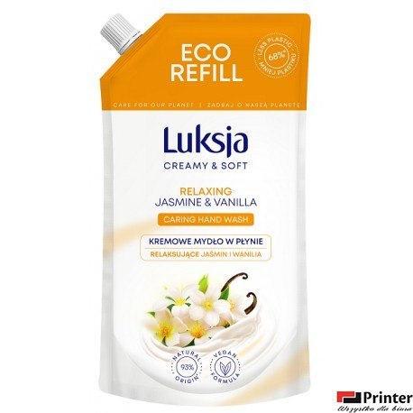 LUKSJA Mydło zapas 400ml JAŚMIN 49176