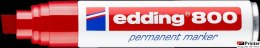 Marker E-800 EDDING czerwony końcówka ścięta 12 mm (X)