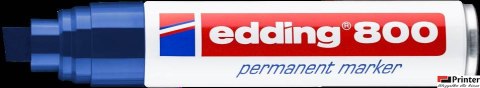 Marker E-800 EDDING niebieski końcówka ścięta