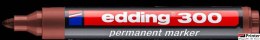 Marker-foliop.300 brązowy EDDING końcówka okrągła