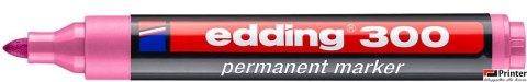 Marker-foliop.300 różowy EDDING końcówka okrągła