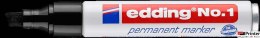 Marker permanentny ścięty 1-5mm czarny EDDING 1/001/C (X)