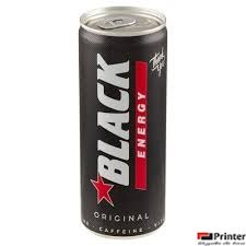 Napój BLACK ENERGY DRINK 250ml puszka
