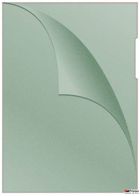 Obwoluta A4 L 120um zielona DONAU 1785095-06