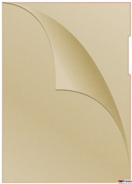 Obwoluta A4 L 120um żółta DONAU 1785095-11