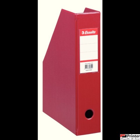 Pojemnik_składany A4 70mm bordowy ESSELTE PVC 56050