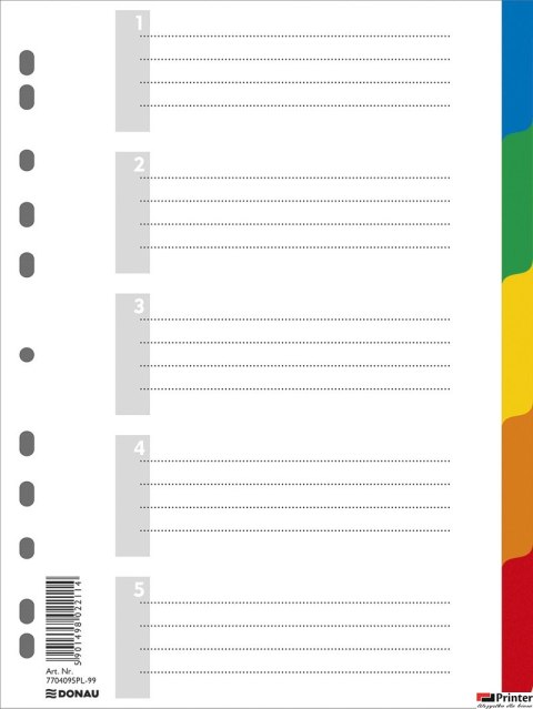 Przek.A4 5kol.PP 7704095PL-99 DONAU