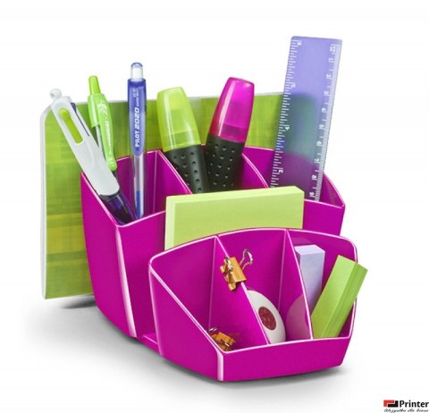 Przybornik na biurko CEP Pro Gloss różowy C580G-13