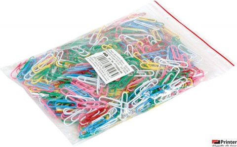 SPINACZE OKRĄGŁE OFFICE PRODUCTS, 28MM, 500SZT., W WORECZKU, MIX KOLORÓW 18088849-99