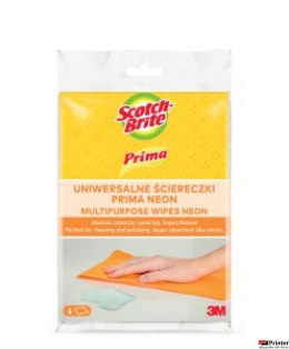 Ściereczki PRIMA Neon, 6szt., mix kolorów 3M