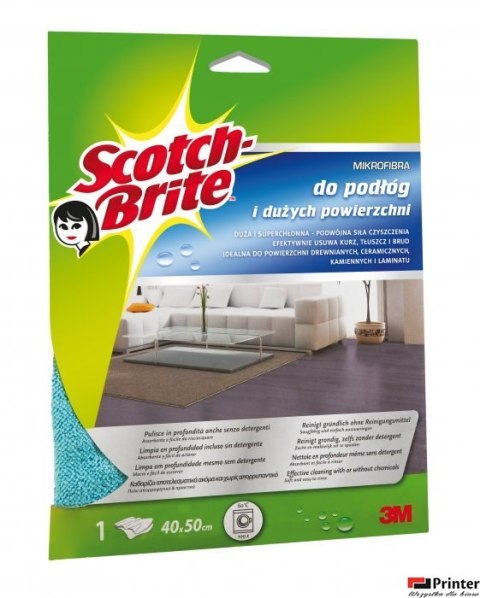 Ścierka z mikrofibry do podłogi i dużych powierzchni KA999425693 SCOTCH