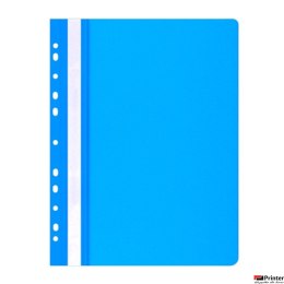 Skoroszyt , PP, A4, miękki, 100/170mikr., wpinany, niebieski, typu OFFICE PRODUCTS 21104121-01