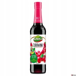 Syrop ŁOWICZ żurawina 400ml
