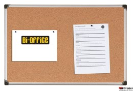 Tablica korkowa 60*45 alum. GCA021170 BI-OFFICE