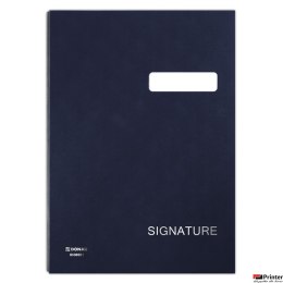 Teczka do podpisów 8690001-18 granatowa DONAU szt.skóra