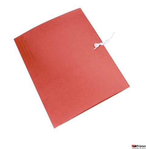 Teczka kartonowa wiązana czerw 1824-331-010