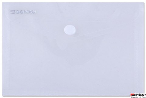 Teczka kopertowa A6 na zatrzask PP transparen 8549001PL-00 DONAU
