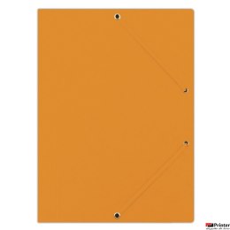 Teczka preszpan z gumką A4 pomarańczowa 8643080-12PL DONAU (X)