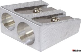 Temperówka DONAU, aluminiowa, podwójna, srebrna 7862001PL-99