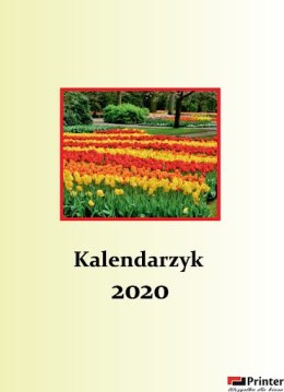 Terminarzyk A7 kieszonkowy, okładka kartonowa M8 BESKIDY
