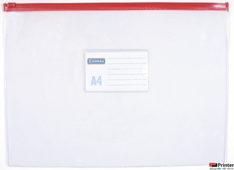 Torebka na suw.ZIPPER BAG A4 PVC 330 17980001PL-00 DONAU