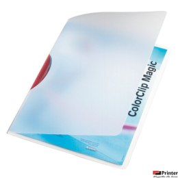 (WYCOFANE)Skor.z klip.A4 41740025 czerwo ny LEITZ ColorClip