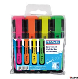 Zakreślacz 4kol.7350904PL-99 D-FRESH DONAU