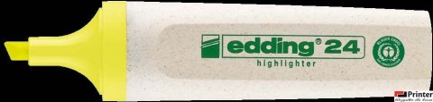 Zakreślacz ekologiczny EDDING żółty 24/005/z ed (X)