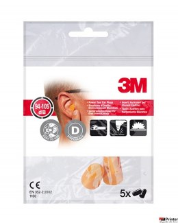 Zatyczki do uszu 3M (1100), stożkowe (X)