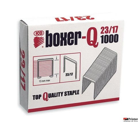 Zszywki SAX 23/17 BOXER