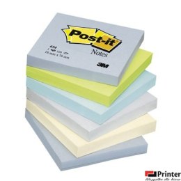 Bloczek 76x76 pal.MINERAL 654ML (6) POST-IT 3M