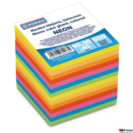Bloczek kostka klejona 9x9x9cm neon mix kolor około 800k 8315000-99 DONAU