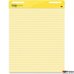 Blok flipchart samoprzylepny żółty w linię 30k 3M-21200694851 POST-IT
