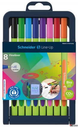 CIENKOPIS LINE-UP 0,4MM 8SZT W KASECIE TYPU STOJAK - MIKS KOLORÓW SR191098