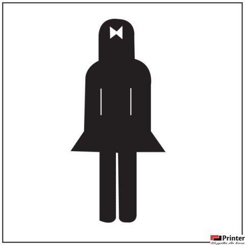 Et.inform.00835 W.C.DAMSKIE ludzik APLI