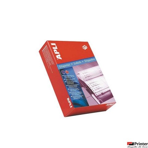 Etykiety 00073 137.2*74.1 do igłówek APLI