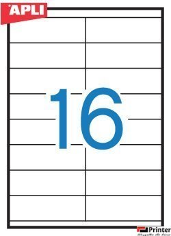 Etykiety 03137 105.0*35.0 (100) permanentne APLI