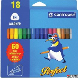 Flamastry Centropen just perfect 2510 18 kolorów