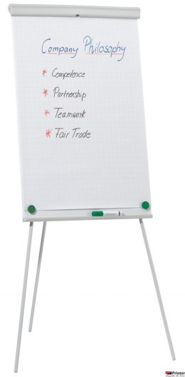 Flipchart na trójnogu , 68x105cm, tablica suchoś. -magn., typu Q-CONNECT KF10850