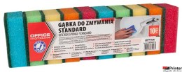 Gąbka do zmywania Standard, 10szt., mix kolorów, typu OFFICE PRODUCTS 22035612-99