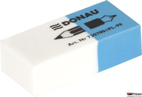 Gumka 7307001-99PL DONAU nieb.-biała