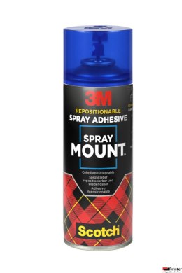 Klej w sprayu 3M SCOTCH Spraymount (UK7874/11), uniwersalny, 400ml