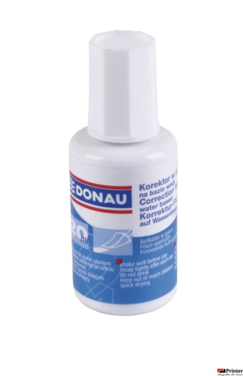 Korektor z gąbką wodny DONAU 7612001PL-99