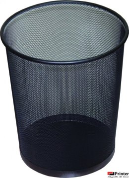 Kosz na pap.met.czarny 3155574 DONAU poj.12l