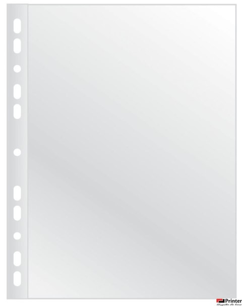 Koszulki na dokumenty Q-CONNECT, PP, A4, krystal, 100mikr., 100szt. KF14841