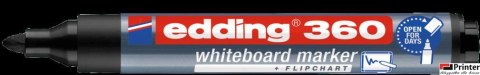 Marker 360 do tablic czarny EDDING końcówka okrągła suchościeralny